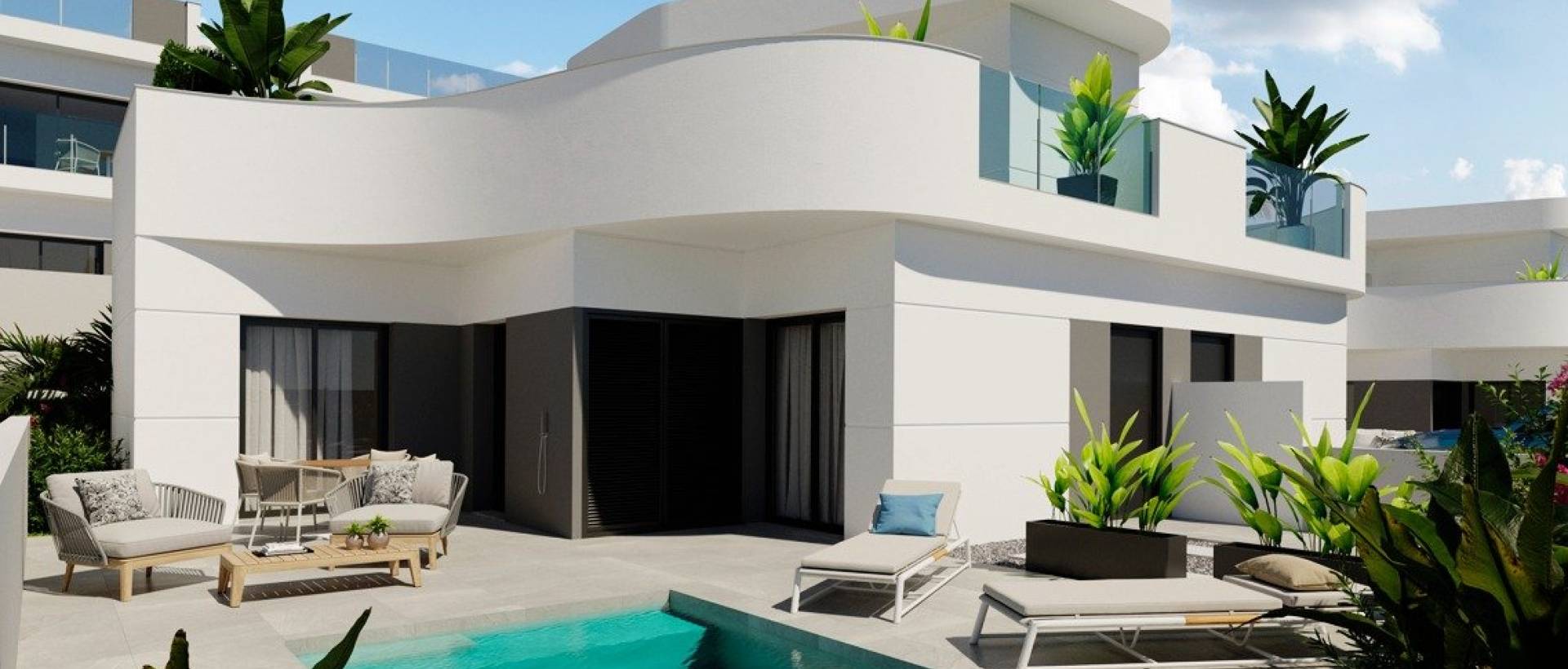 Obra Nueva - Semidetached - Torrevieja - Lago Jardín II