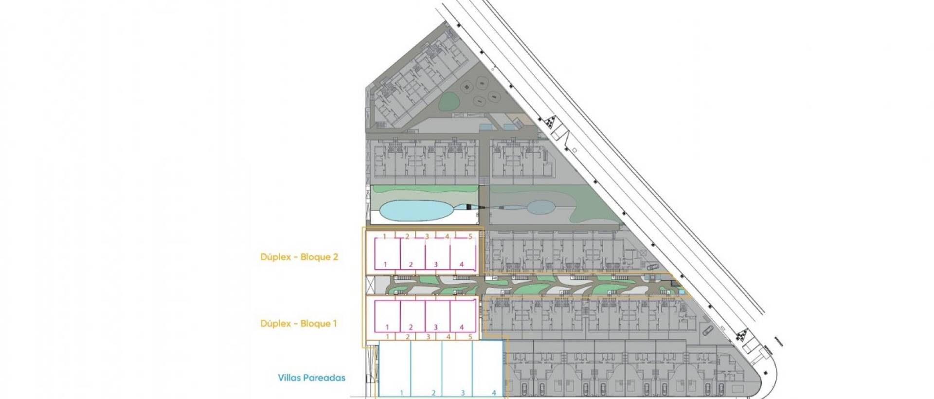 Obra Nueva - Semidetached - Torrevieja - Lago Jardín II
