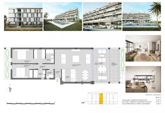 New - Ground floor apartment - Cartagena - Mar de cristal