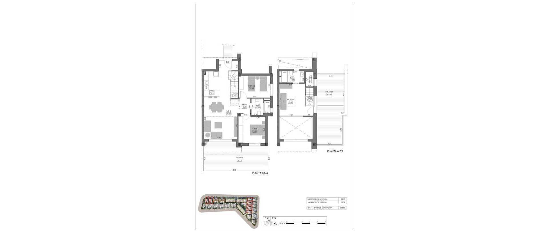 Obra Nueva - Semidetached - Algorfa - La Florida