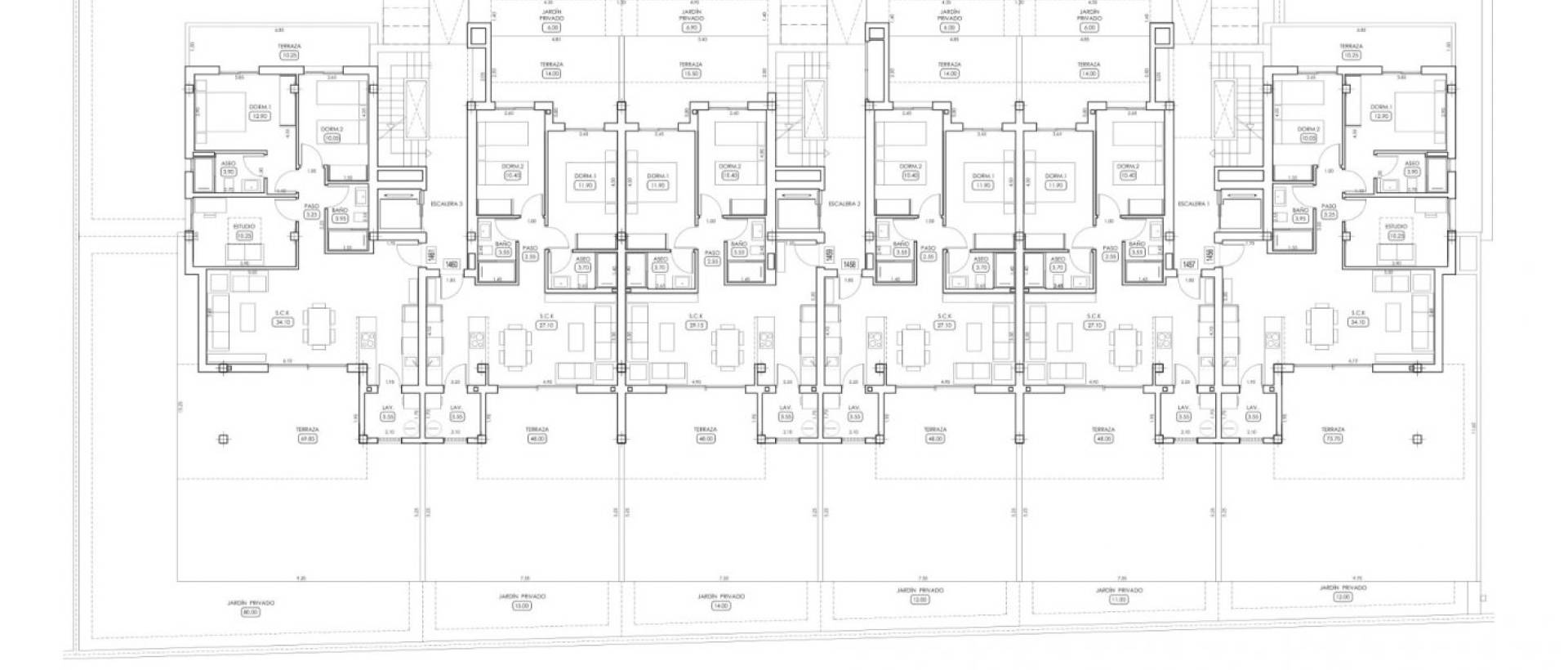 Obra Nueva - Ground Floor Bungalow - Algorfa - La Florida