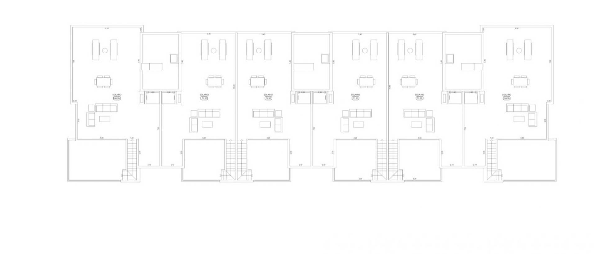 Obra Nueva - Ground Floor Bungalow - Algorfa - La Florida