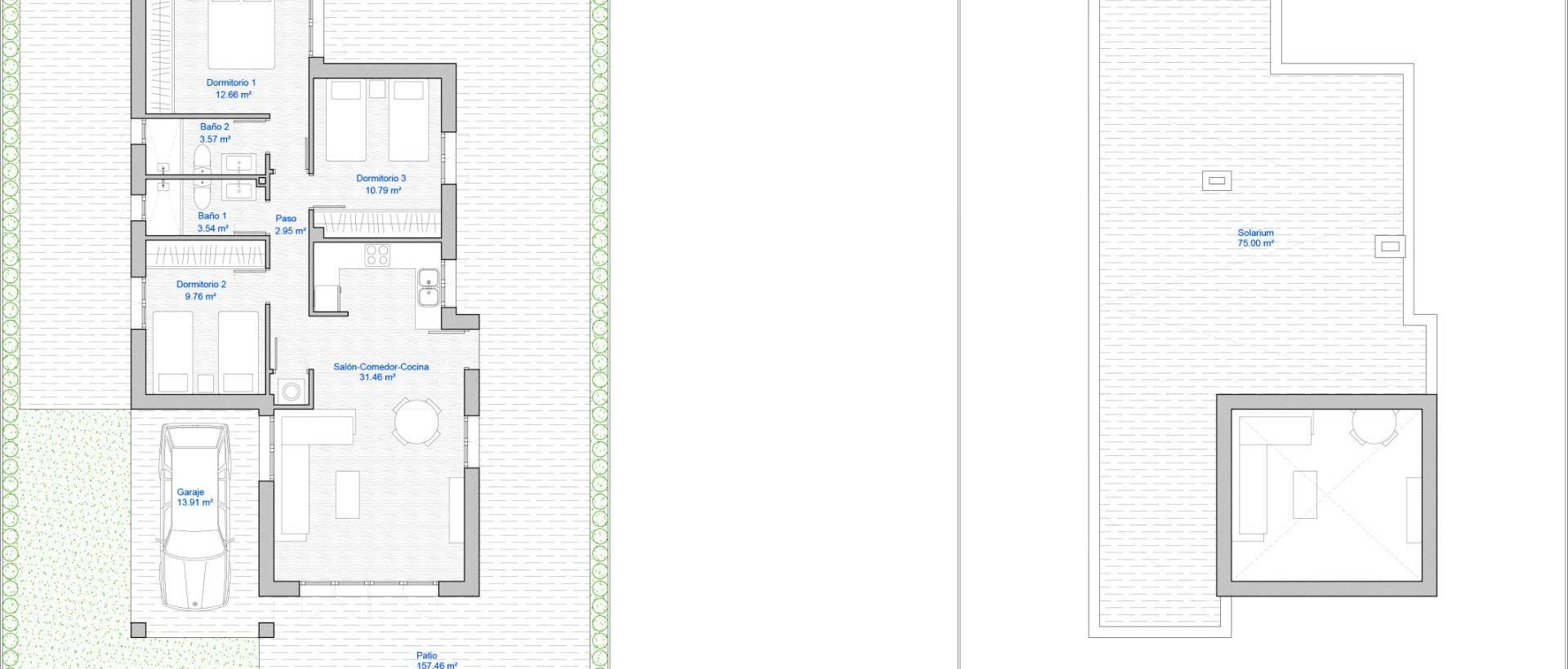 Obra Nueva - Villa / Chalet - Los Alcázares - Serena Golf