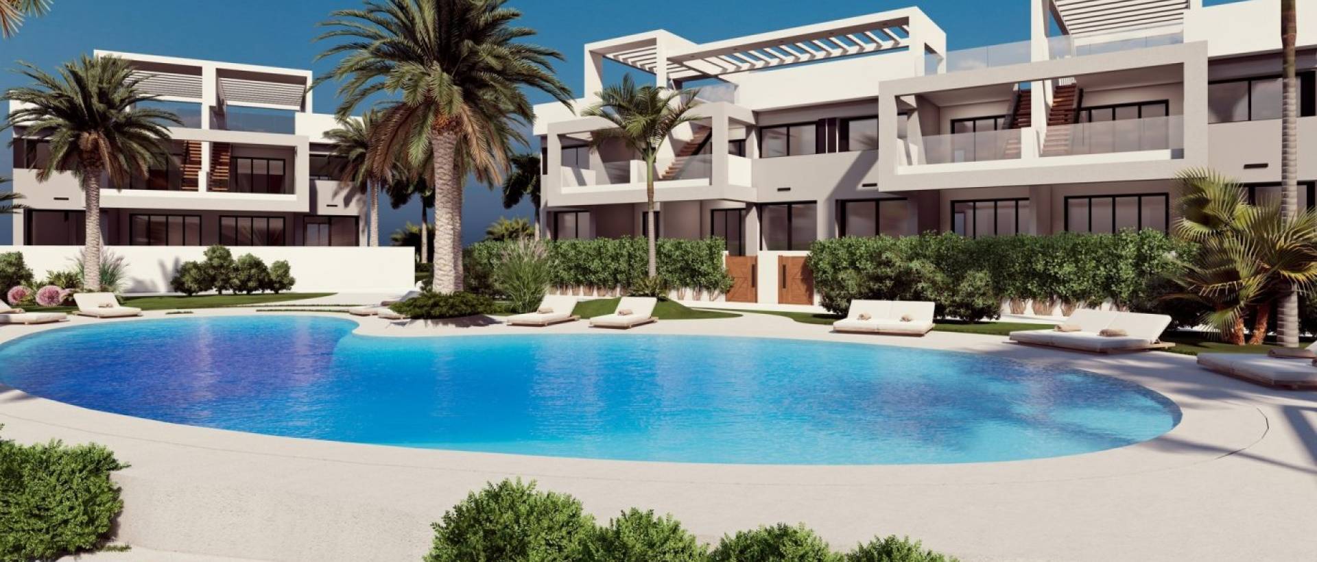 Obra Nueva - Ground Floor Bungalow - Torrevieja - Los balcones