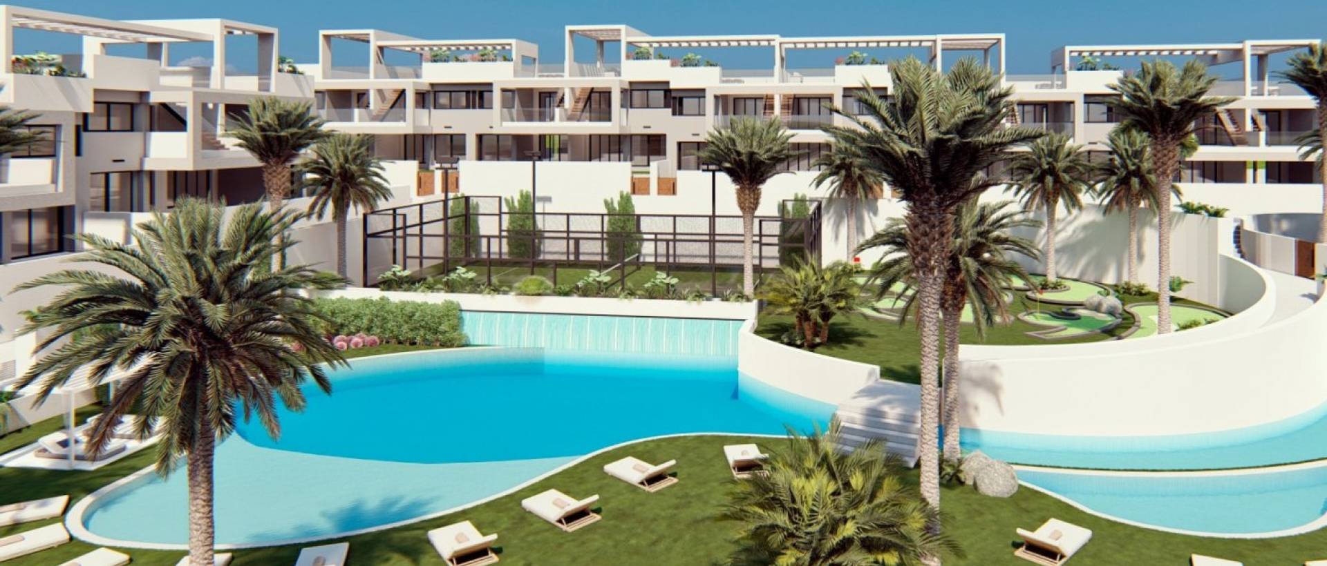 Obra Nueva - Ground Floor Bungalow - Torrevieja - Los balcones