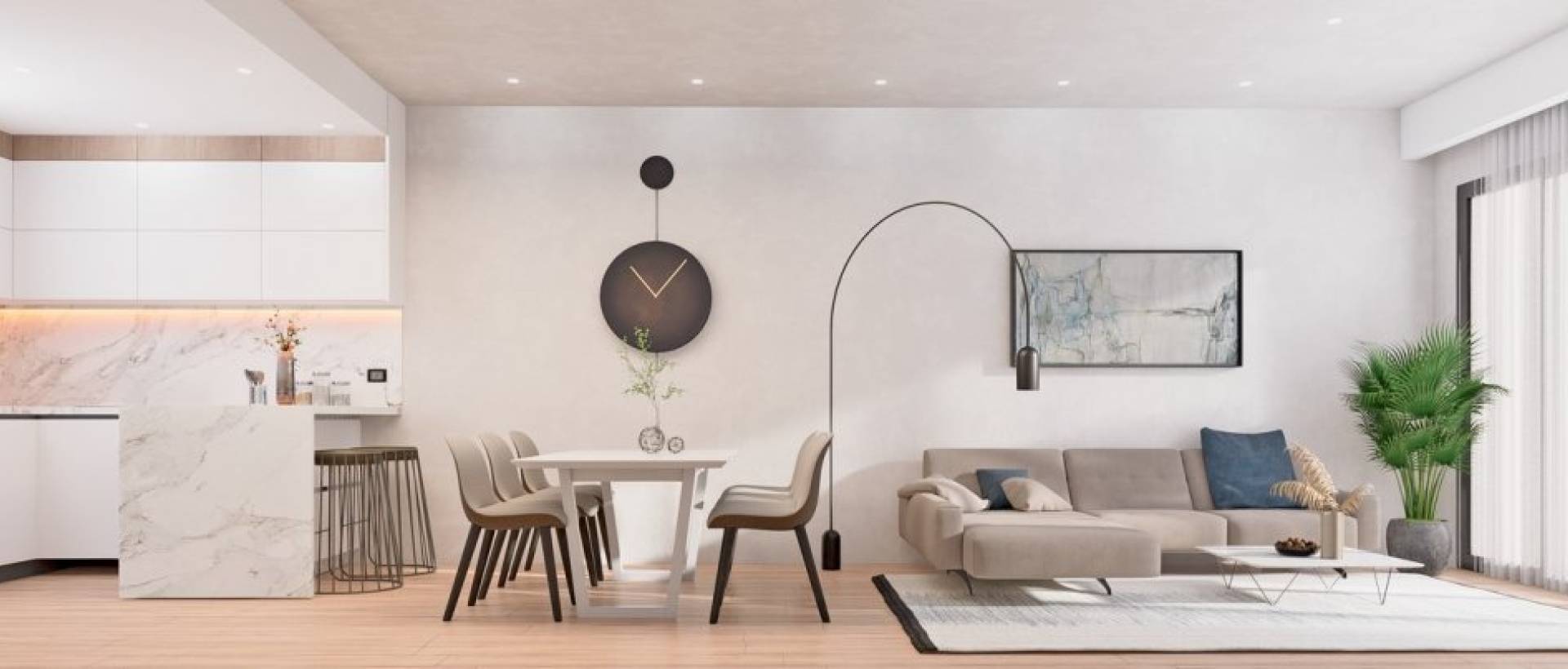 Obra Nueva - Ground Floor Bungalow - Torrevieja - Los balcones