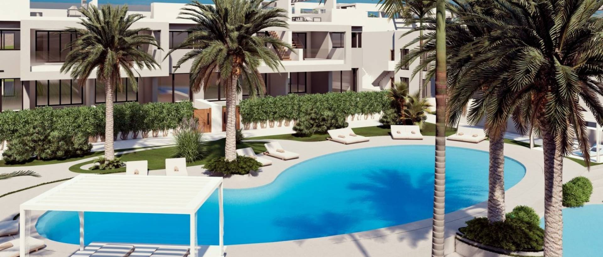 Obra Nueva - Ground Floor Bungalow - Torrevieja - Los balcones