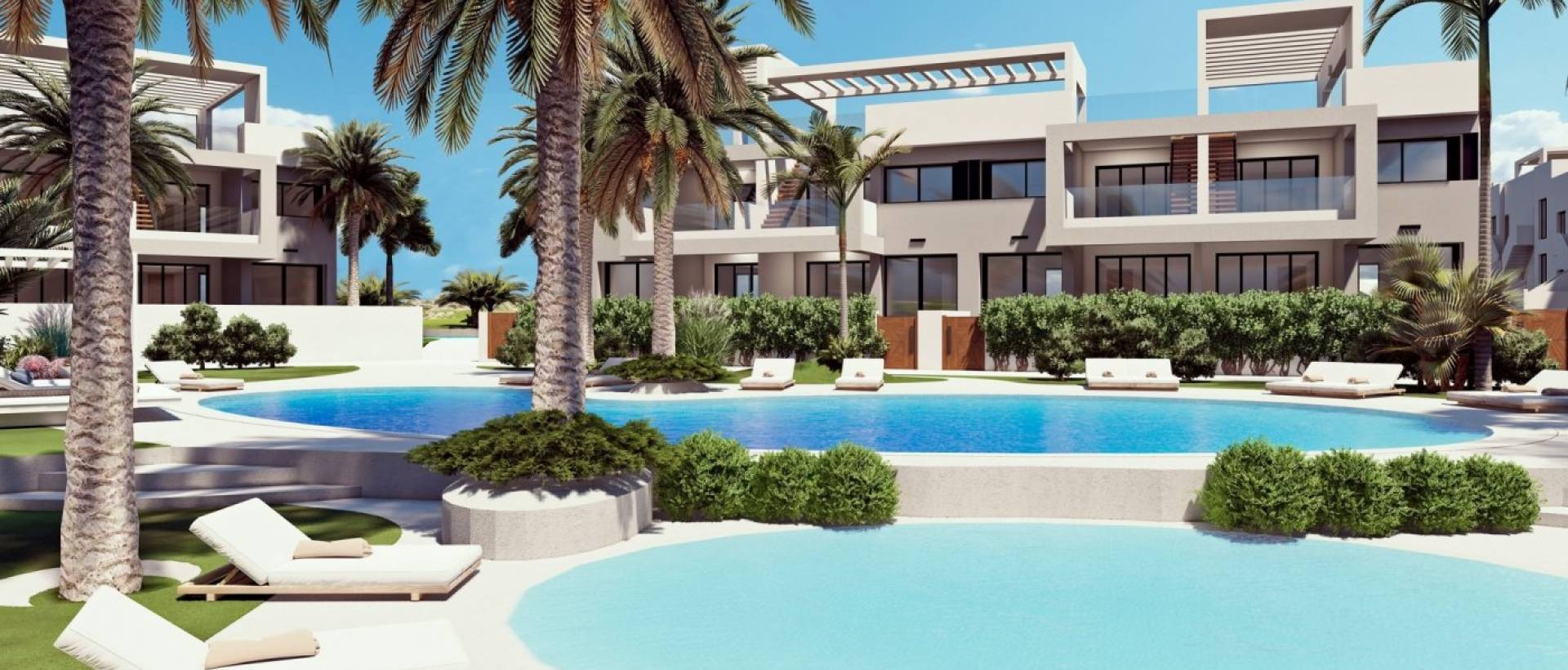 Obra Nueva - Ground Floor Bungalow - Torrevieja - Los balcones