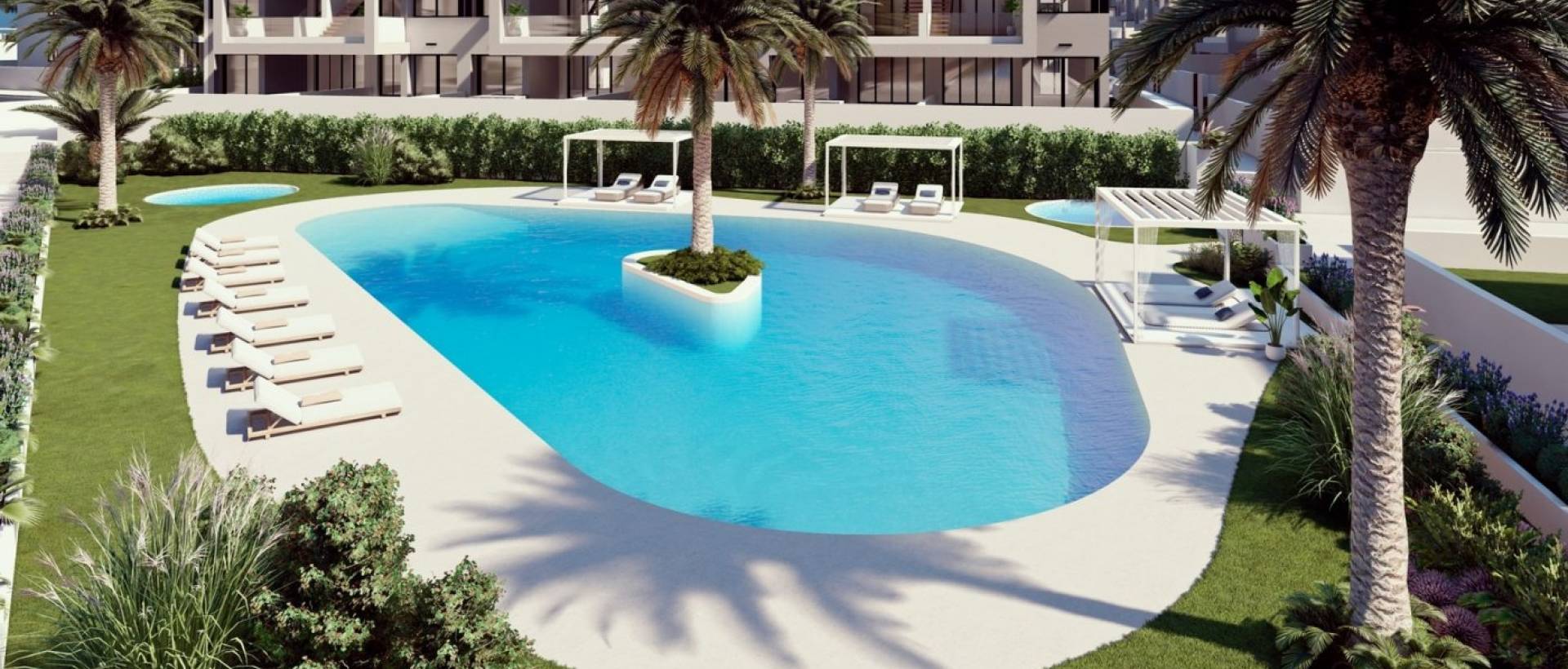 Obra Nueva - Ground Floor Bungalow - Torrevieja - Los balcones