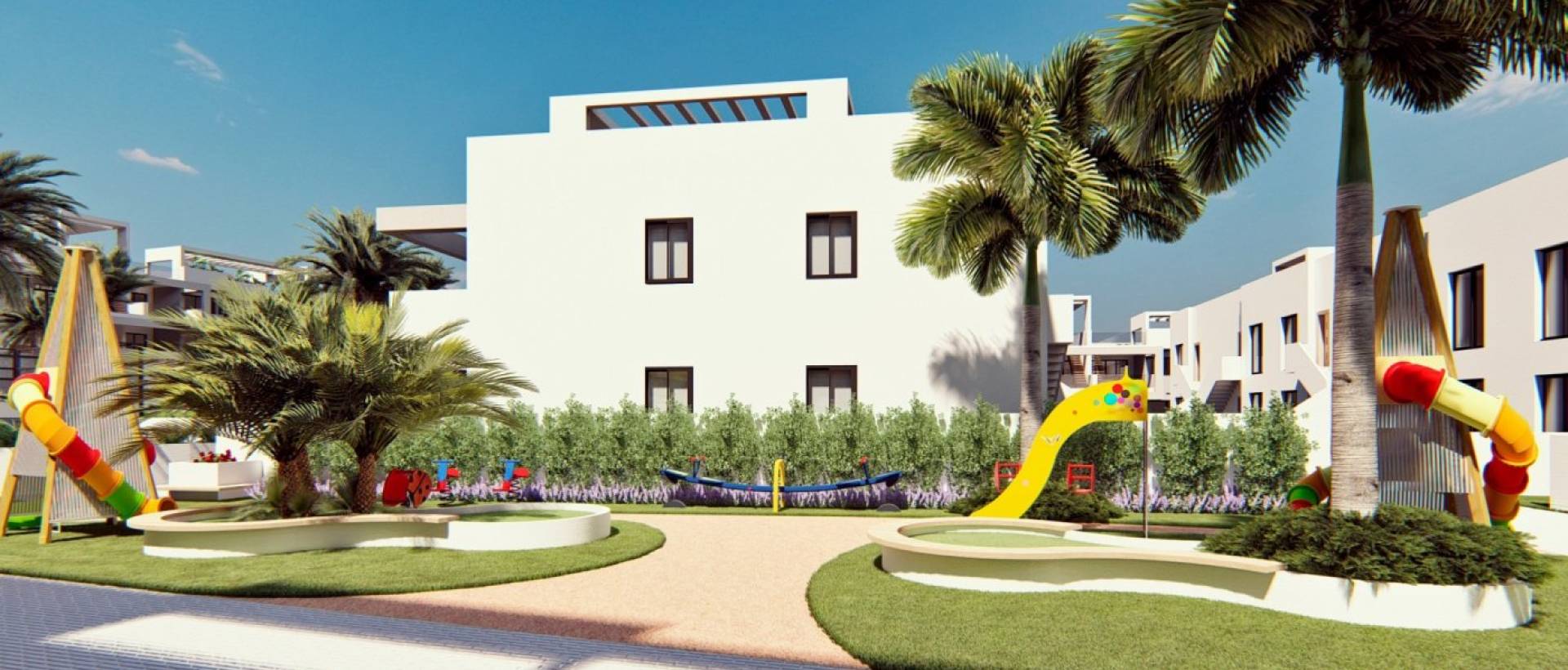 Obra Nueva - Ground Floor Bungalow - Torrevieja - Los balcones
