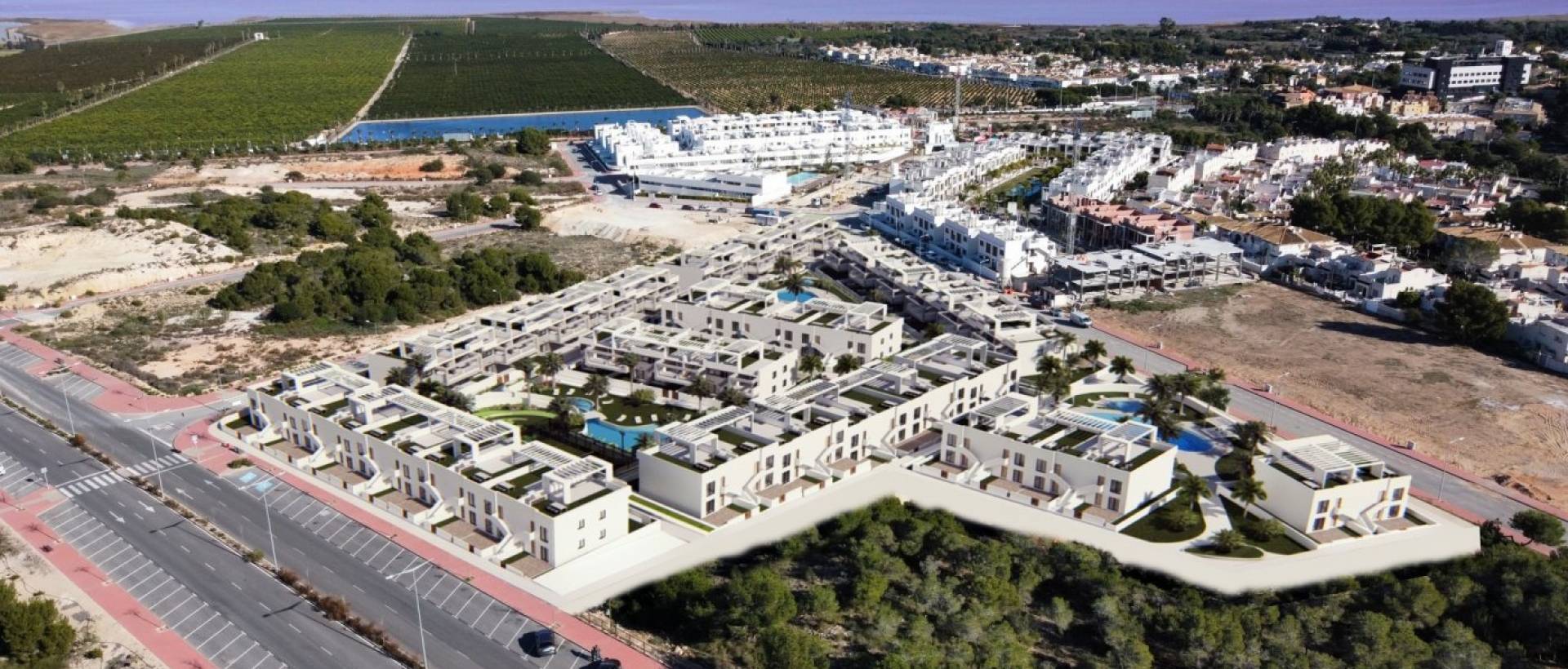 Obra Nueva - Ground Floor Bungalow - Torrevieja - Los balcones