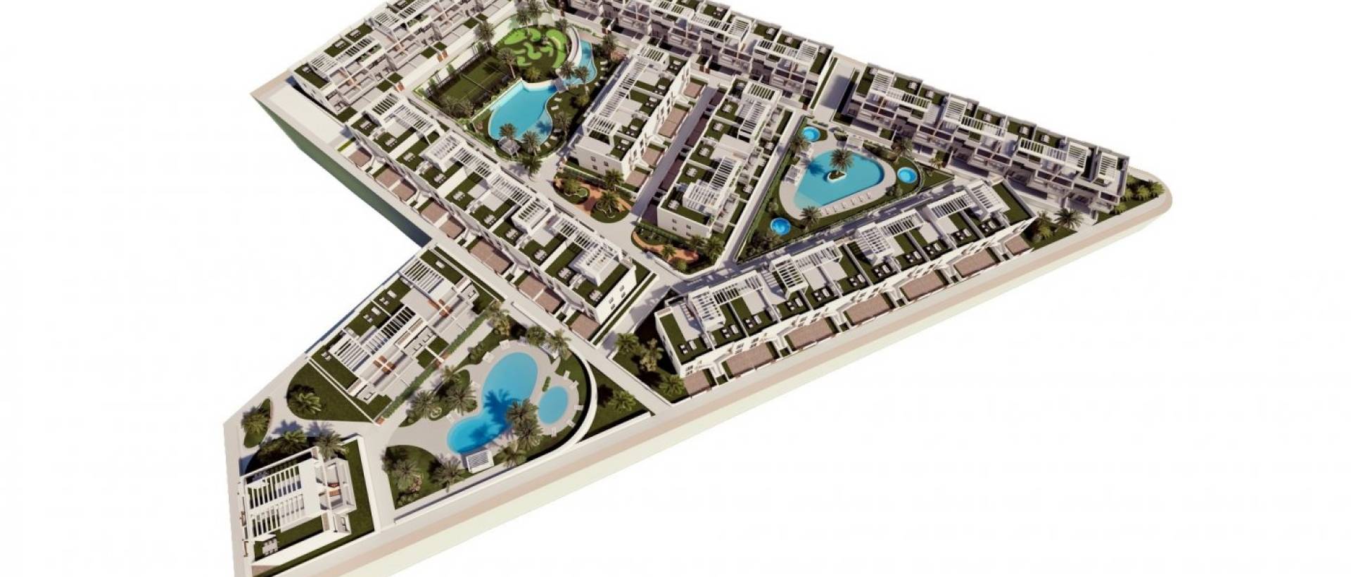 Obra Nueva - Ground Floor Bungalow - Torrevieja - Los balcones