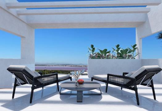 Obra Nueva - Top Floor Bungalow - Torrevieja - Los balcones