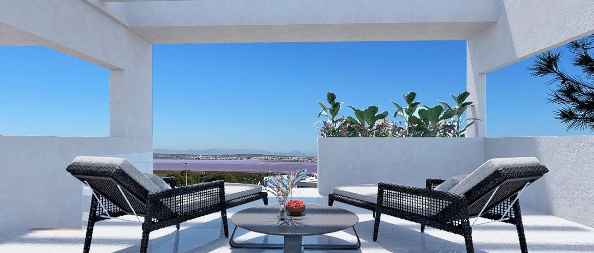 Obra Nueva - Top Floor Bungalow - Torrevieja - Los balcones