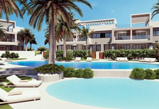 Obra Nueva - Top Floor Bungalow - Torrevieja - Los balcones