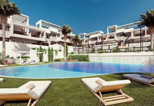 Obra Nueva - Top Floor Bungalow - Torrevieja - Los balcones