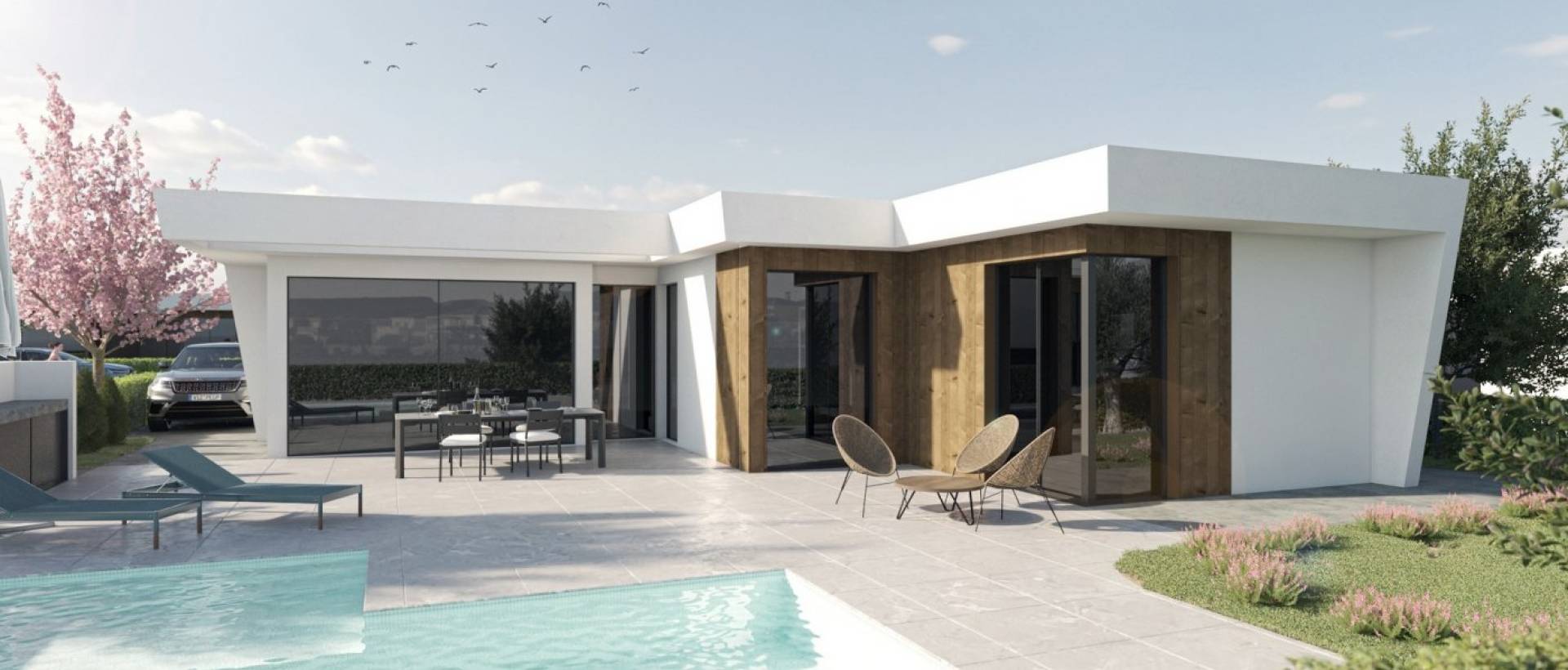 Obra Nueva - Villa / Chalet - BAÑOS Y MENDIGO - Altaona Golf