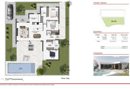 Obra Nueva - Villa / Chalet - BAÑOS Y MENDIGO - Altaona Golf