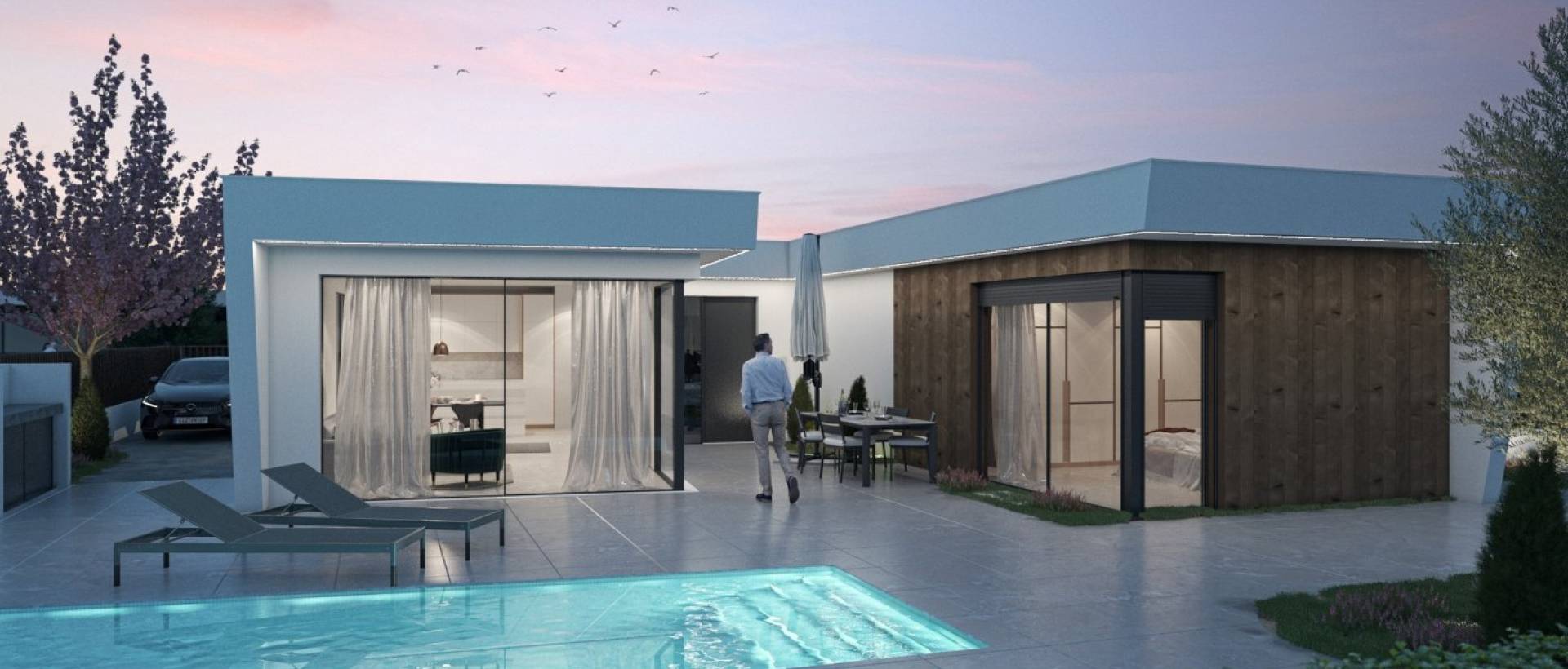 Obra Nueva - Villa / Chalet - BAÑOS Y MENDIGO - Altaona Golf