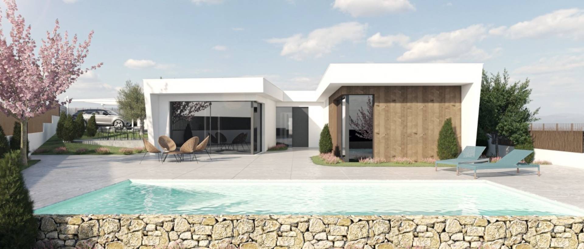 Obra Nueva - Villa / Chalet - BAÑOS Y MENDIGO - Altaona Golf
