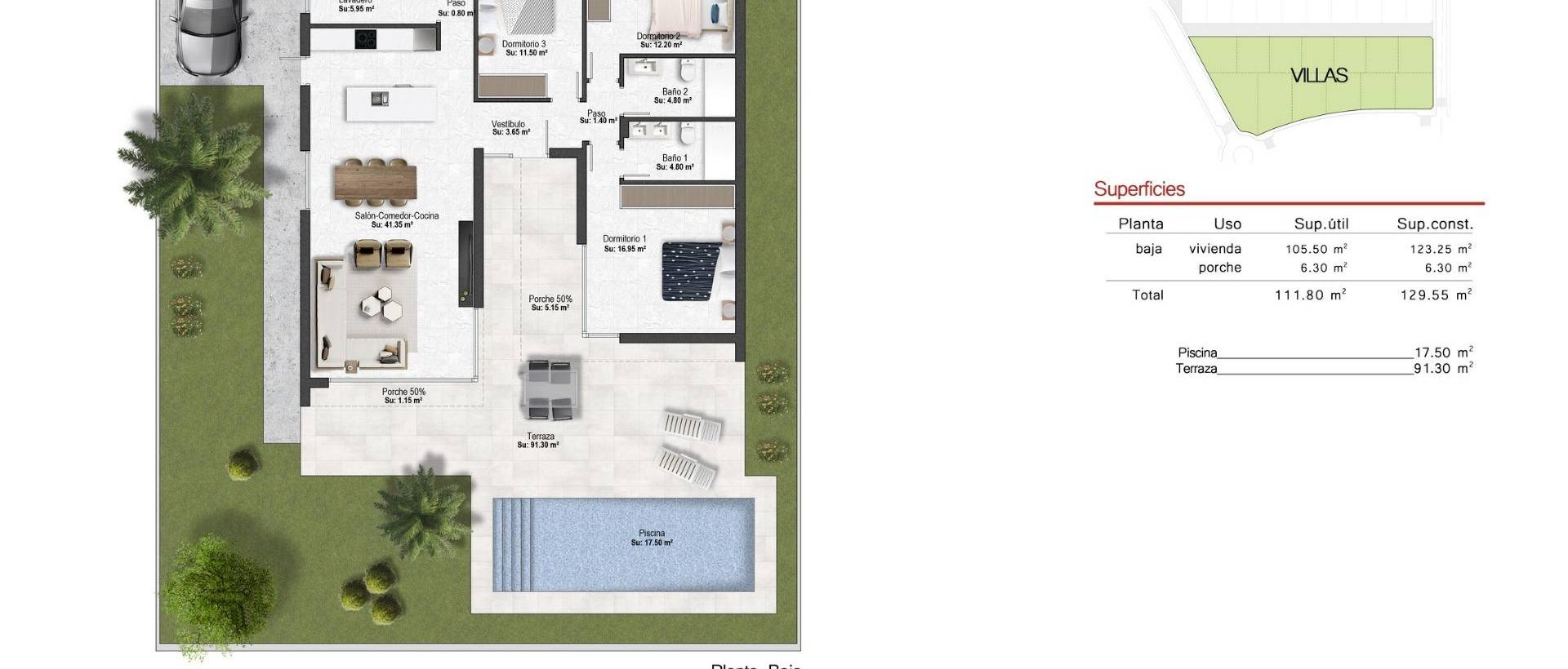Obra Nueva - Villa / Chalet - BAÑOS Y MENDIGO - Altaona Golf