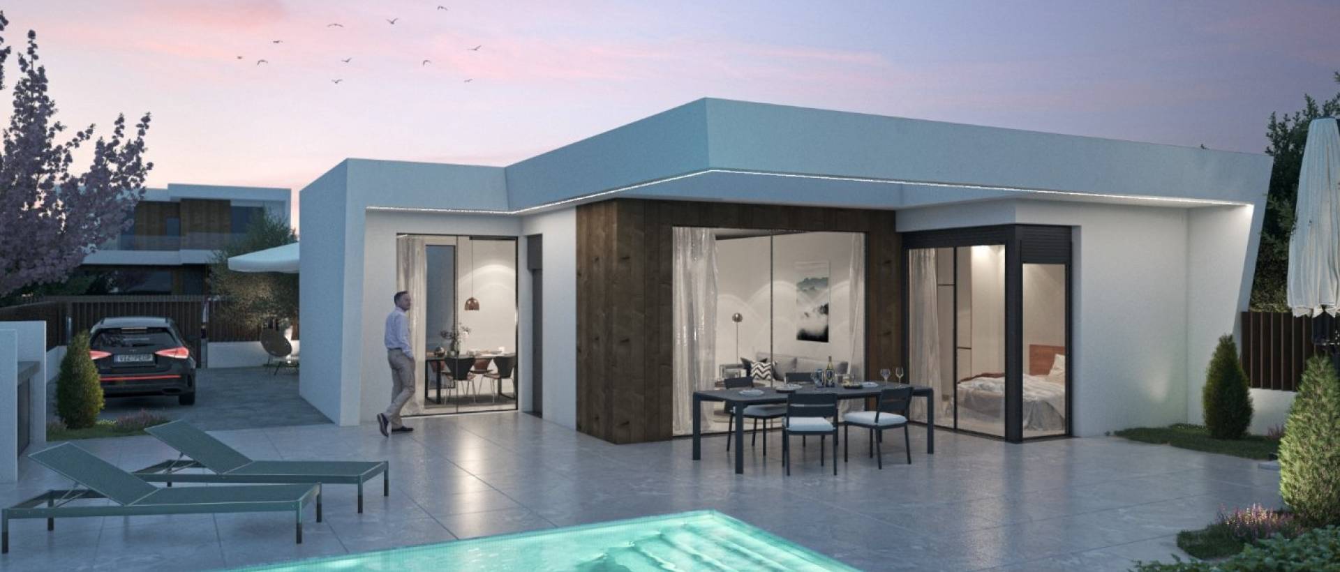 Obra Nueva - Villa / Chalet - BAÑOS Y MENDIGO - Altaona Golf