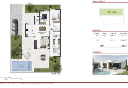 Obra Nueva - Villa / Chalet - BAÑOS Y MENDIGO - Altaona Golf