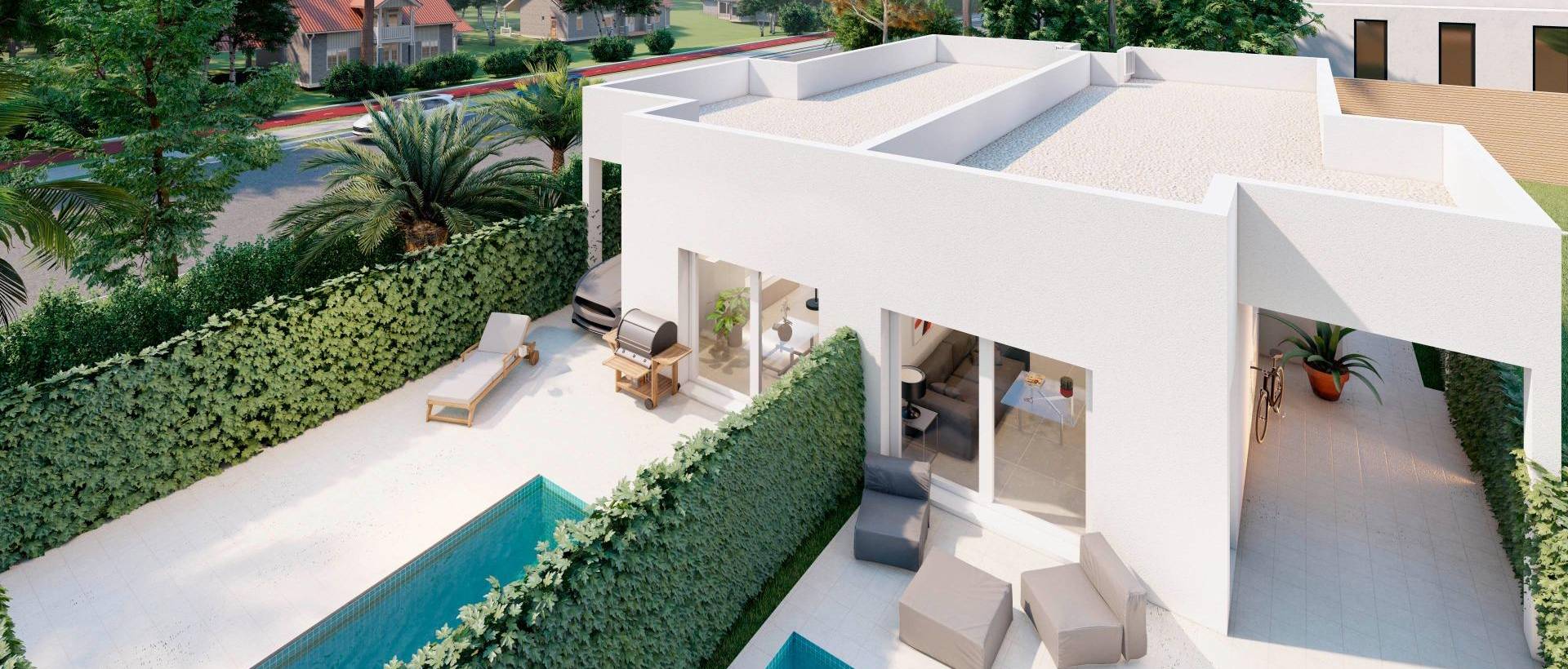 Obra Nueva - Semidetached - Los Alcázares - Serena Golf