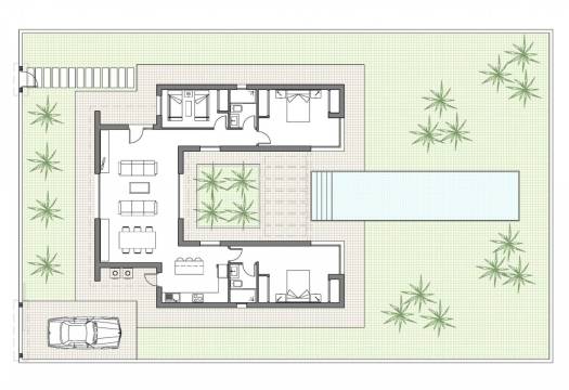 Obra Nueva - Villa / Chalet - Benijofar - Polideportivo