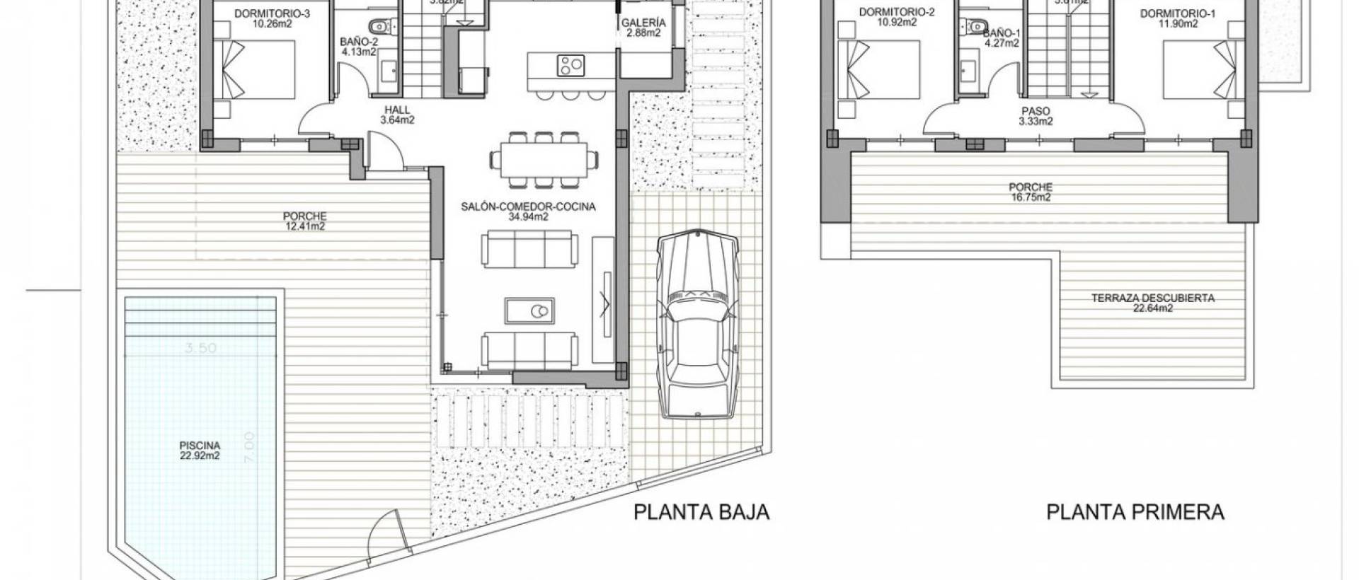 Obra Nueva - Villa / Chalet - Benijofar - Polideportivo