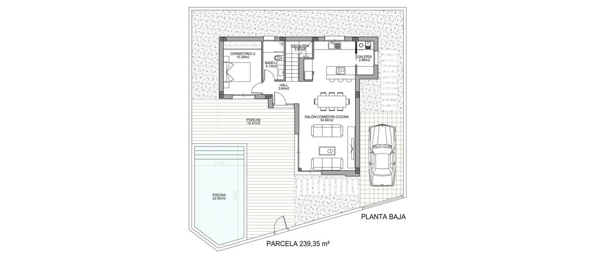 Obra Nueva - Villa / Chalet - Benijofar - Polideportivo
