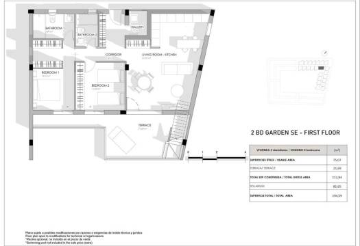 Obra Nueva - Top Floor Bungalow - Torrevieja - La veleta