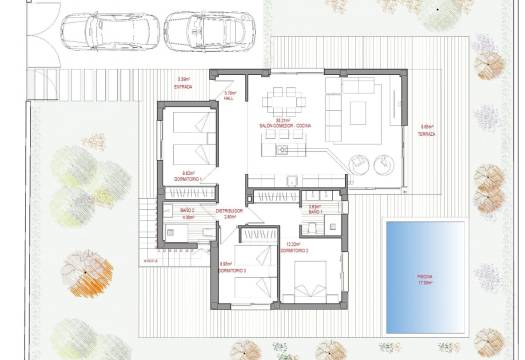 Obra Nueva - Villa / Chalet - Polop - La Alberca