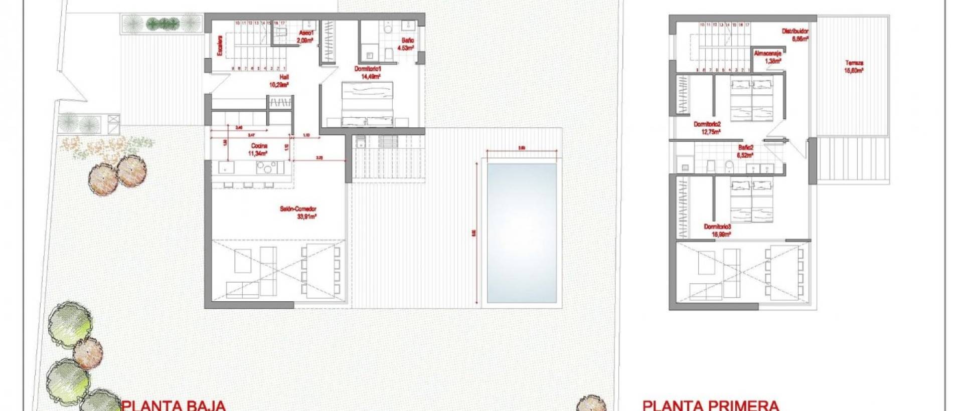 Obra Nueva - Villa / Chalet - Polop - La Alberca