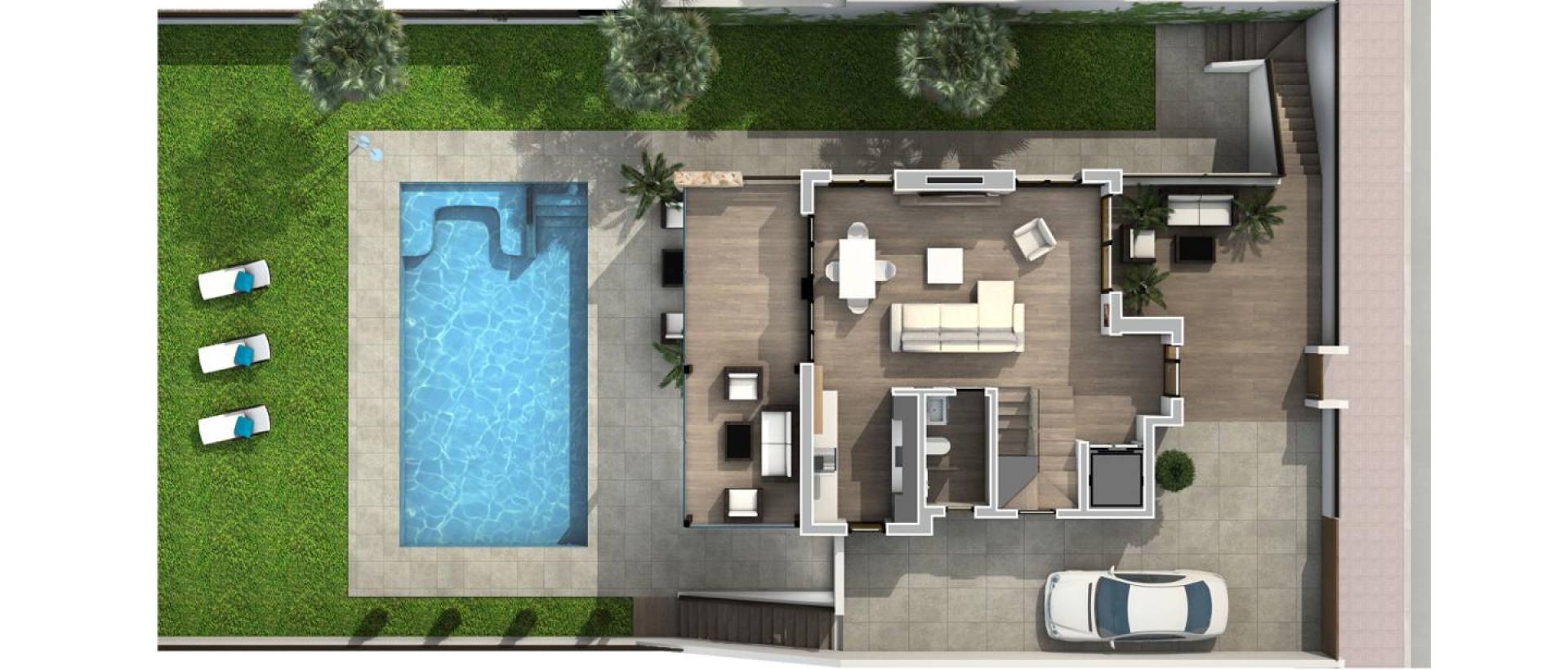 Obra Nueva - Villa / Chalet - Rojales - Golf La Marquesa (Ciudad Quesada)