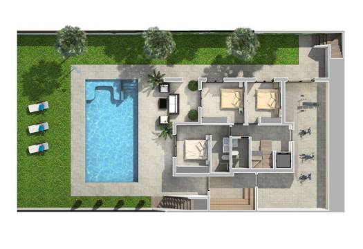 Obra Nueva - Villa / Chalet - Rojales - Golf La Marquesa (Ciudad Quesada)