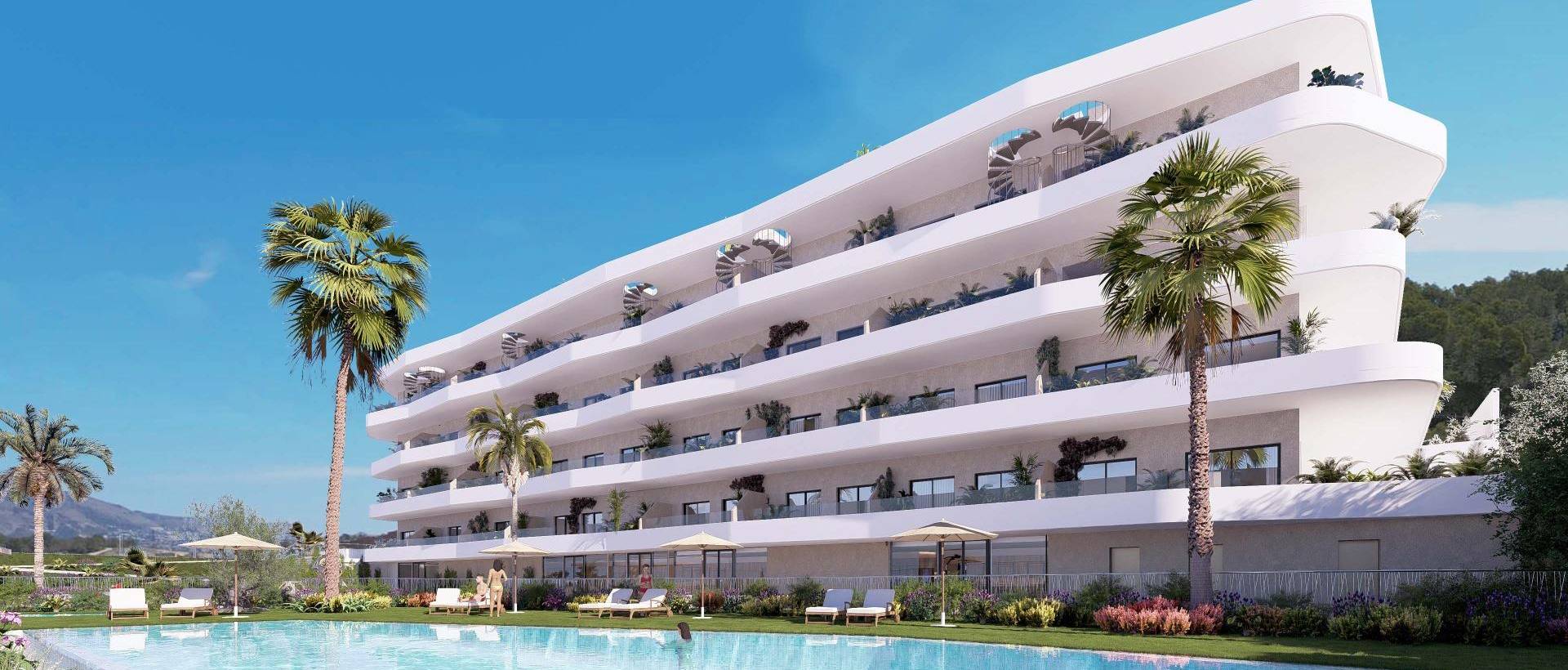 Obra Nueva - Apartmento - La Nucia - Ciudad Deportiva