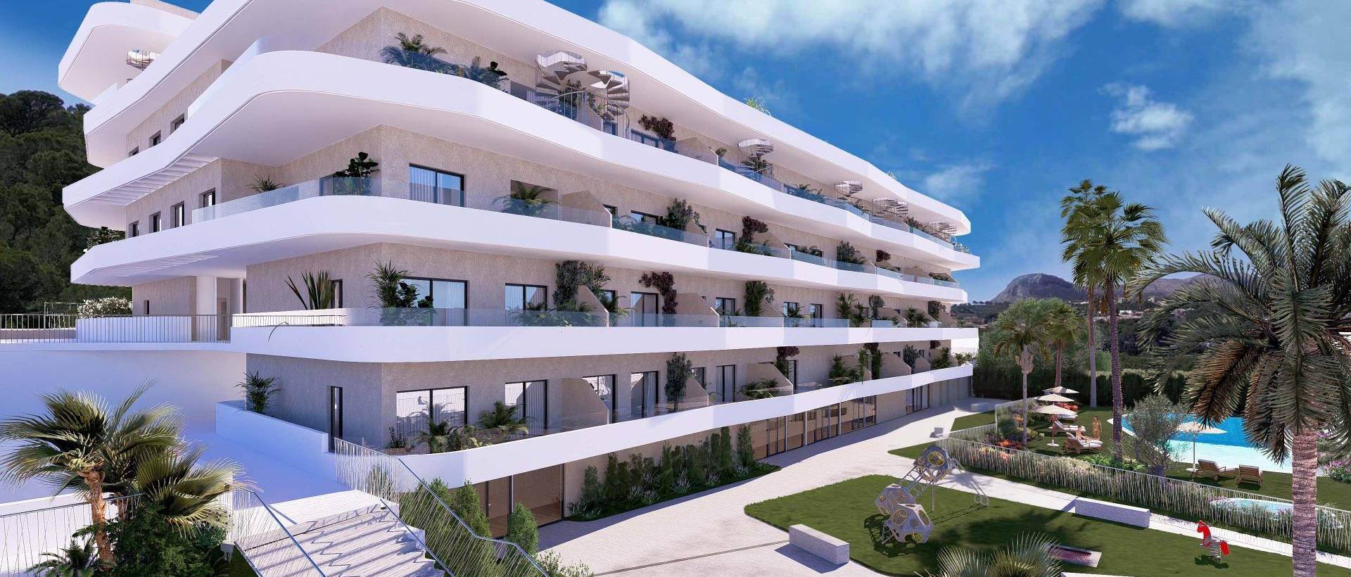 Obra Nueva - Apartmento - La Nucia - Ciudad Deportiva