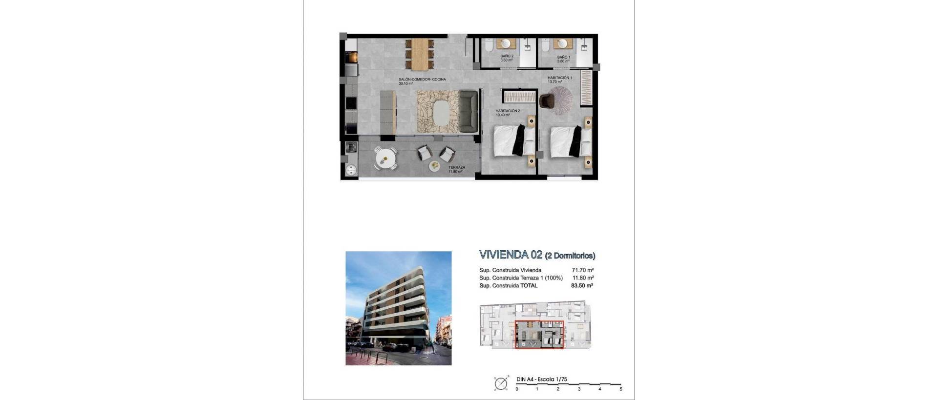 Obra Nueva - Apartmento - Santa Pola - pueblo