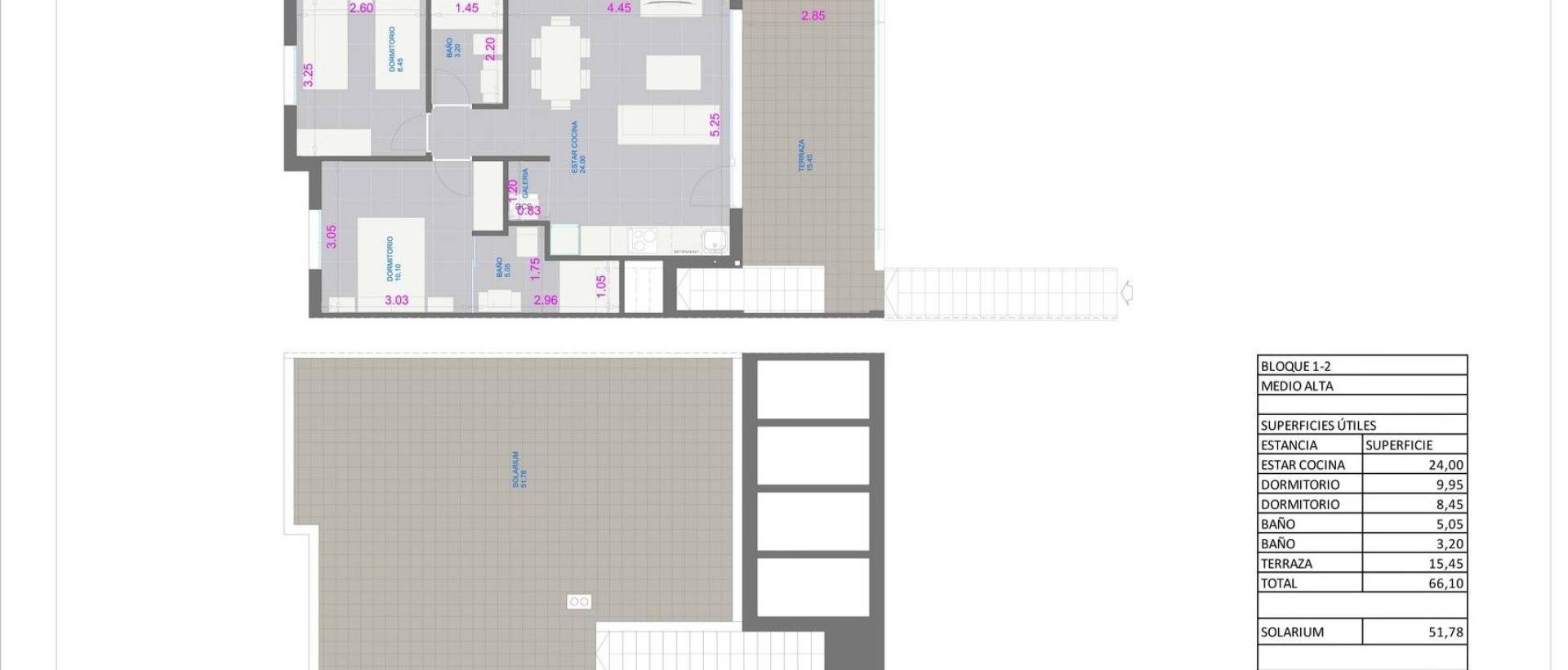 Obra Nueva - Top Floor Bungalow - Pilar de la Horadada - pueblo