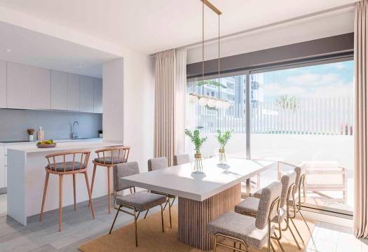 New - Ground floor apartment - Alicante - PAU 1