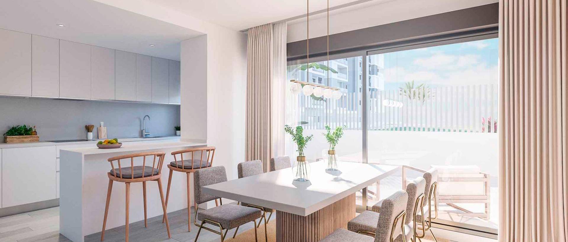 New - Ground floor apartment - Alicante - PAU 1