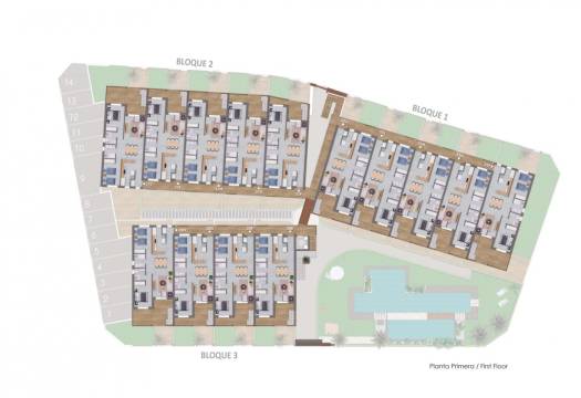 New - Top Floor Bungalow - Pilar de la Horadada - pueblo