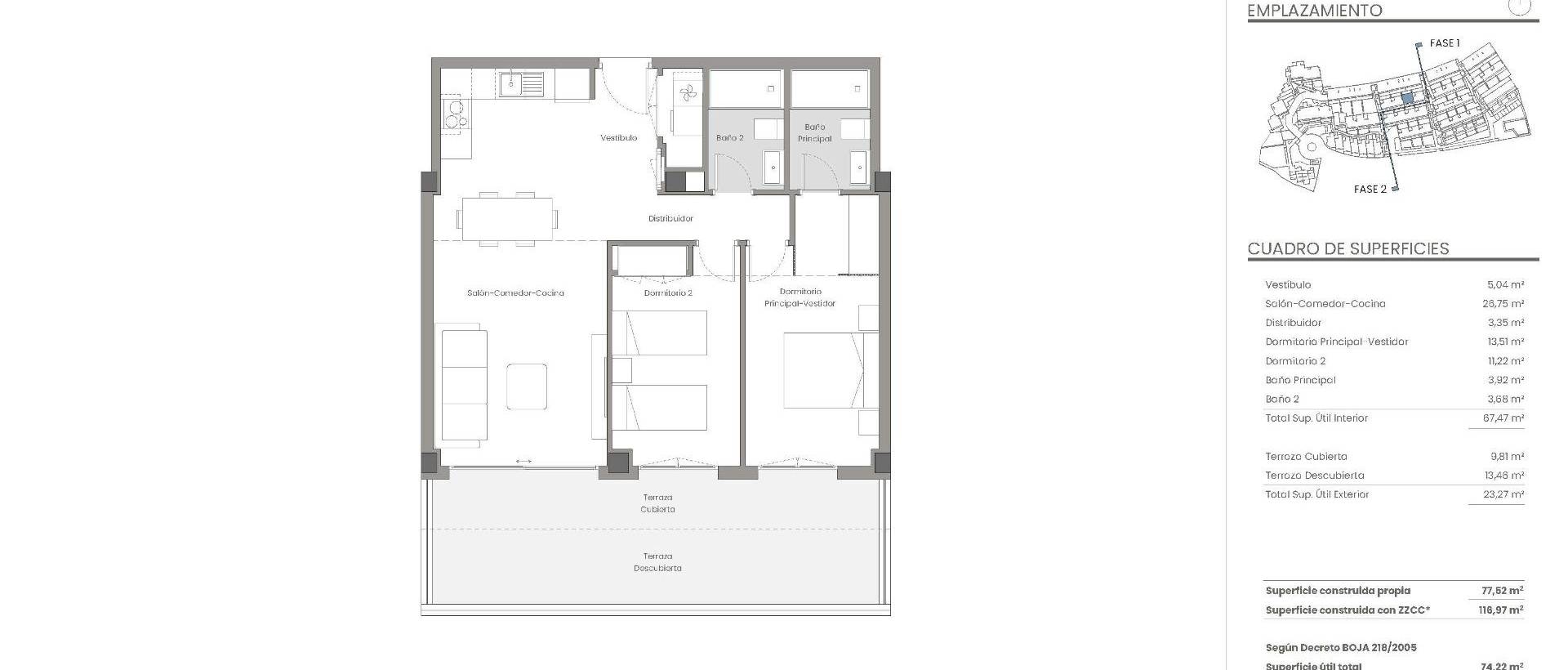 Obra Nueva - Top Floor Bungalow - Mojacar - Playa Macenas (Mojácar)