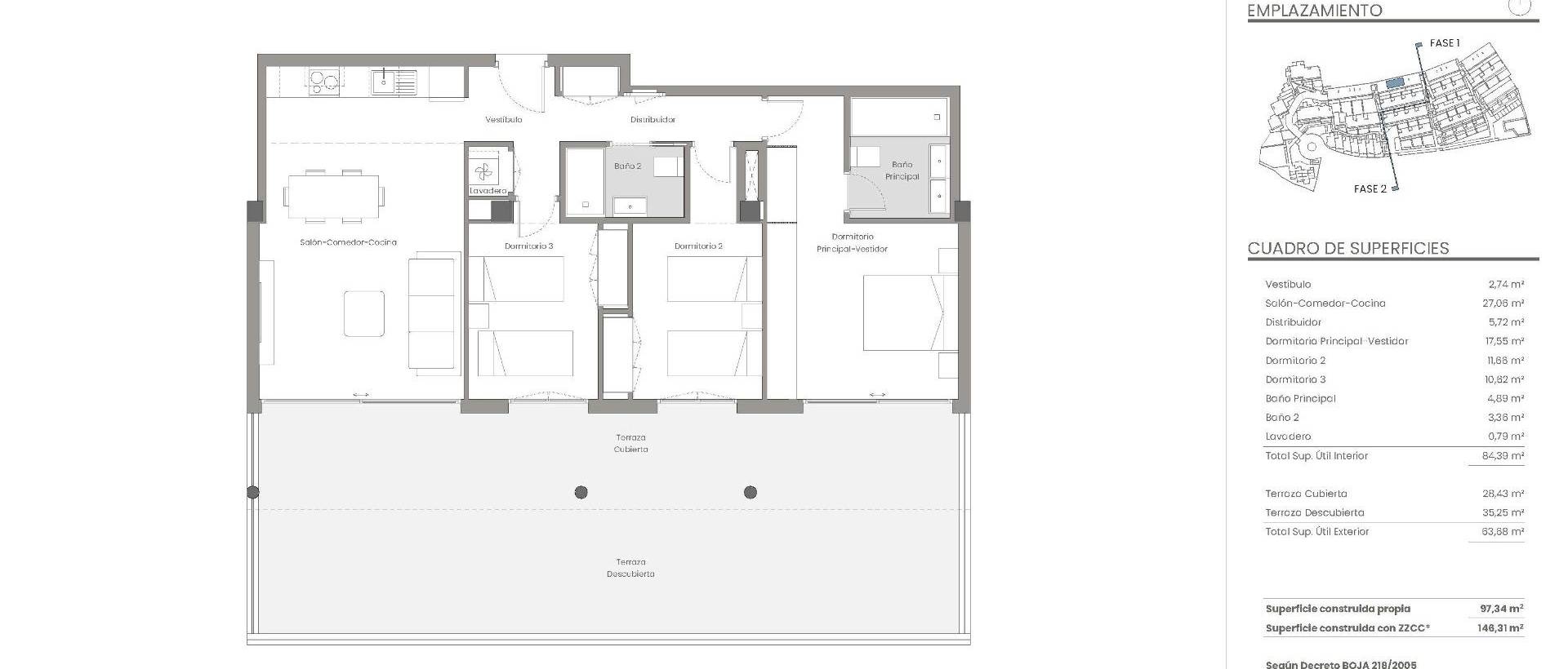 New - Top Floor Bungalow - Mojacar - Playa Macenas (Mojácar)