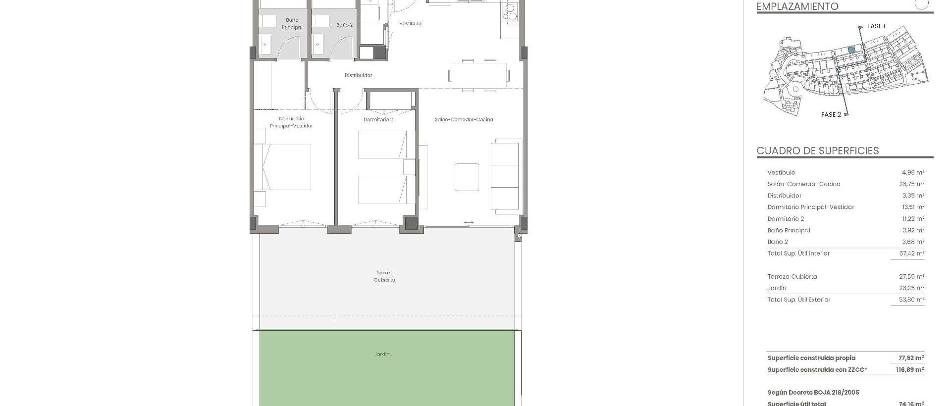 Obra Nueva - Ground Floor Bungalow - Mojacar - Playa Macenas (Mojácar)