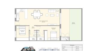 New - Ground floor apartment - Finestrat - Puig Campana Golf