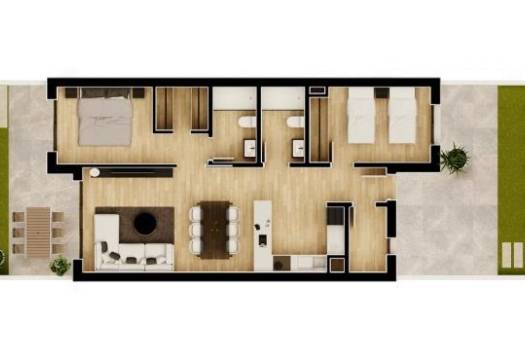New - Ground floor apartment - Monforte del Cid - Alenda Golf