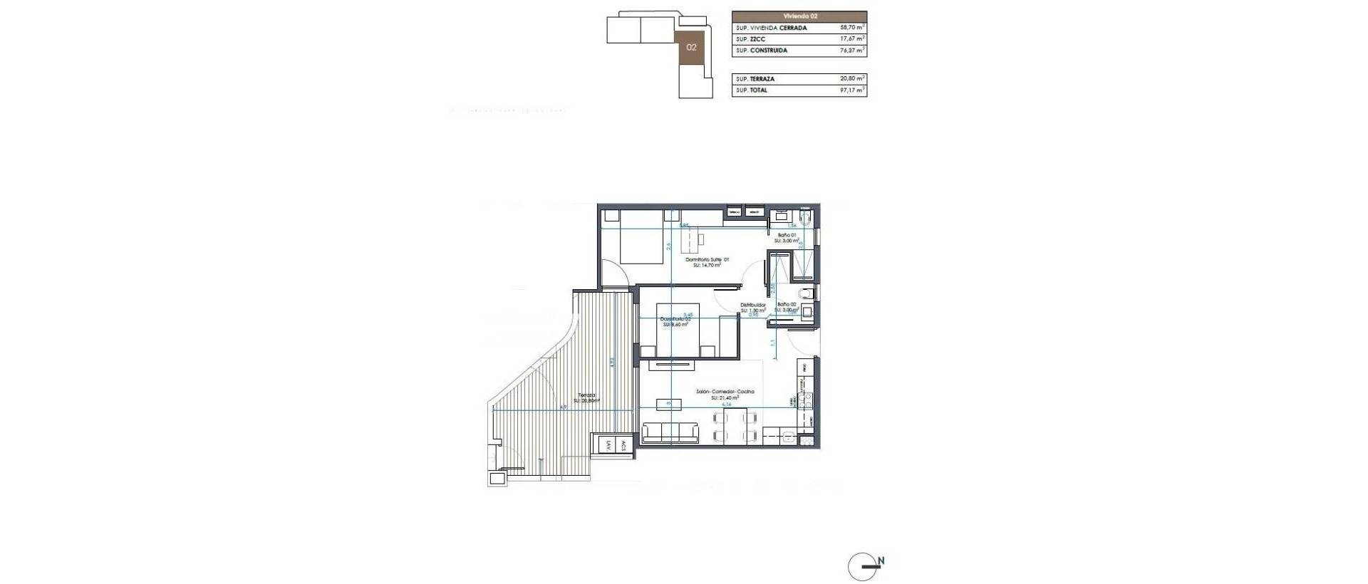 Obra Nueva - Ground floor apartment - Guardamar del Segura - Camino del Puerto