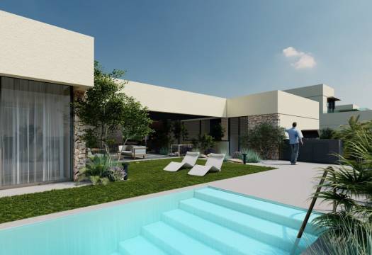Villa / Chalet - Obra Nueva - BAÑOS Y MENDIGO - Altaona Golf